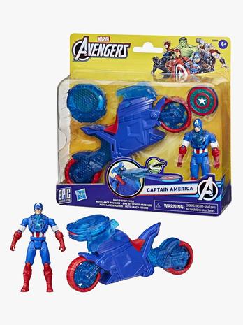 Marvel Avengers Captain America ja Turbo pyörä