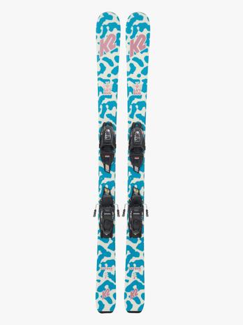 K2 Luv Bug Fdt 7.0 Laskettelusukset + Siteet, 136 cm