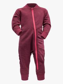Devold Nibba Merino Jumpsuit, Beetroot Melange, 68