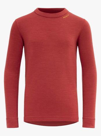 Devold EXPEDITION MERINO SILK SHIRT JR Kerrastopaita, Beauty, 12