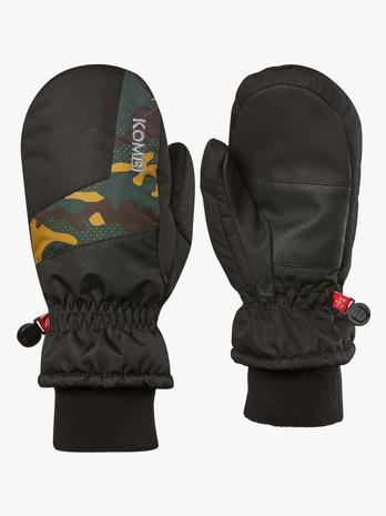 Kombi Takoda Rukkaset, Black/Green Camo, XL