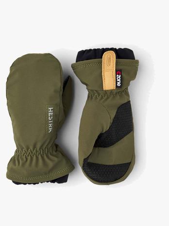 Hestra Czone Pluto JR Rukkaset, Olive, 5