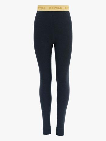 Devold EXPEDITION MERINO SILK LONGS JR Kerrastohousut, Ink, 10