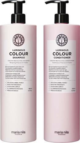 maria nila Luminous Colour Bundle Shampoo 1000 ml & Conditioner