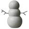 DBKD Snowman julkoriste 16,5 cm Mole dot – kuva 5