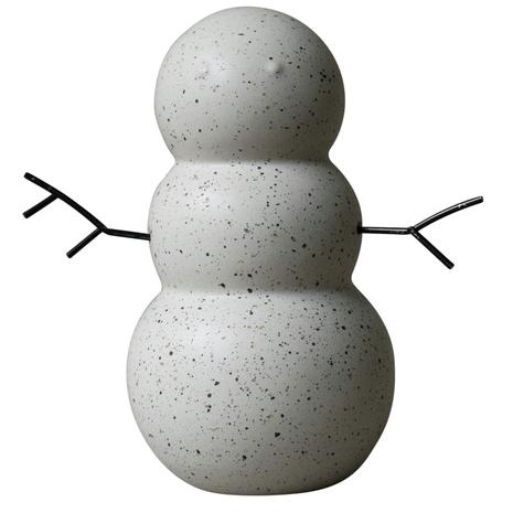 DBKD Snowman julkoriste 16,5 cm Mole dot – kuva 5/8