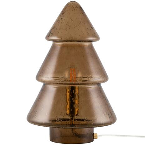 Globen Lighting Gran Pöytävalaisin 20 Cm - Jouluvalaistus Lasi Ruskea - 626206