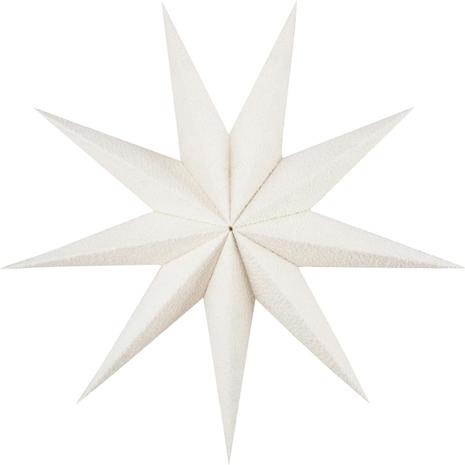 Globen Lighting - Stella Star 75 Valkoinen Bouclé