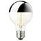 LED-peililamppu Globe 80, hopea, E27, 3,5 W, 2700 K – kuva 4