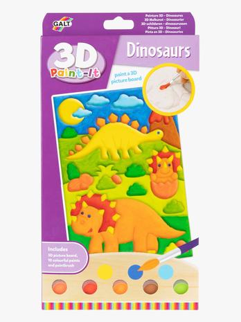 Galt 3D-maalaus Dinosaurus