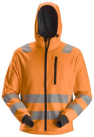 Snickers 8039 AllroundWork Huppari heijastimet, oranssi L