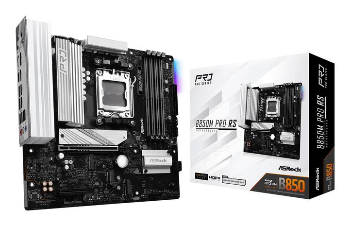 ASRock B850M Pro RS Emolevy - AMD B850 - AMD AM5 socket - DDR5 RAM - Micro-ATX – kuva 8/8