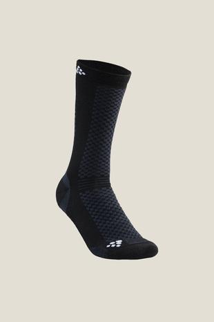 CRAFT - Warm Mid 2-pack Sock - Sukat - | Black | Koko: 46/48