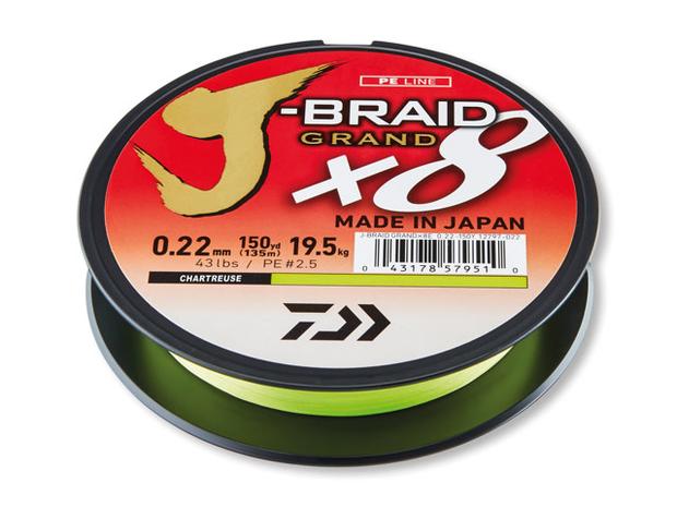 Daiwa J-Braid Grand X8 135 m kuitusiima