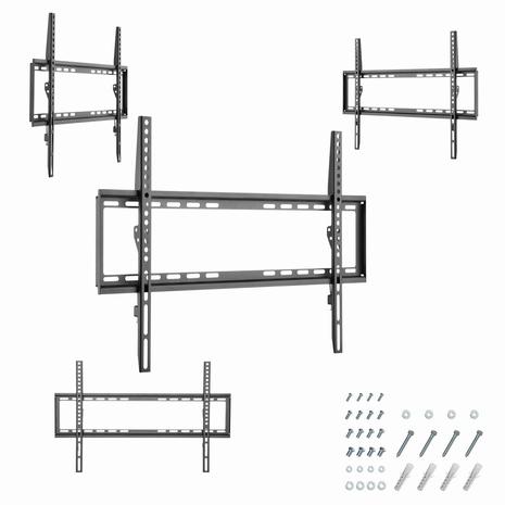Gembird WM-70F-03 mounting kit - for LCD TV - fixed - black