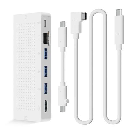 Twelve South StayGo USB-C Hub - Vit