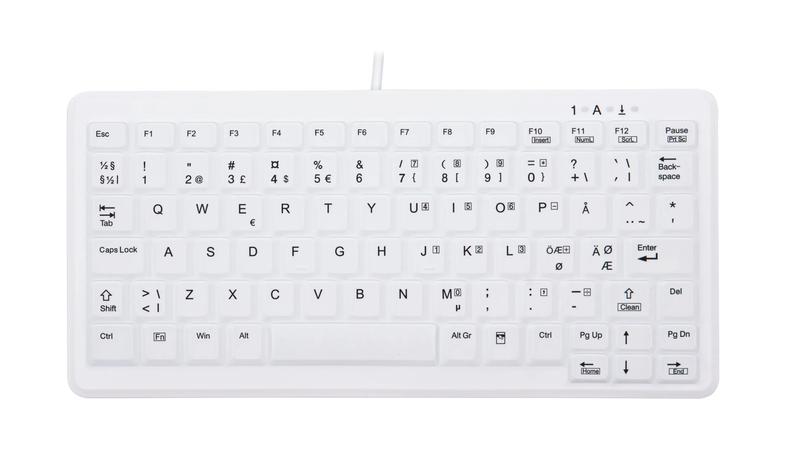 Active Key Hygiene Mini Notebook Style Keyboard Sealed USB,
