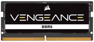 Corsair Vengeance SODIMM DDR5-5200 - 16GB - CL44 - Single Channel (1 kpl) - Intel XMP - Musta