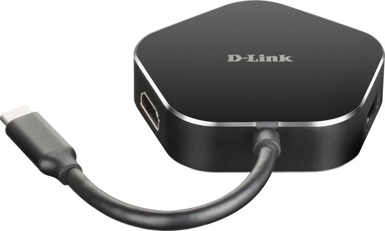 4-in-1 USB-C Hub with HDMI and Power Delivery