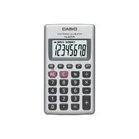 Casio - Taskulaskin 1xLR54 hopea
