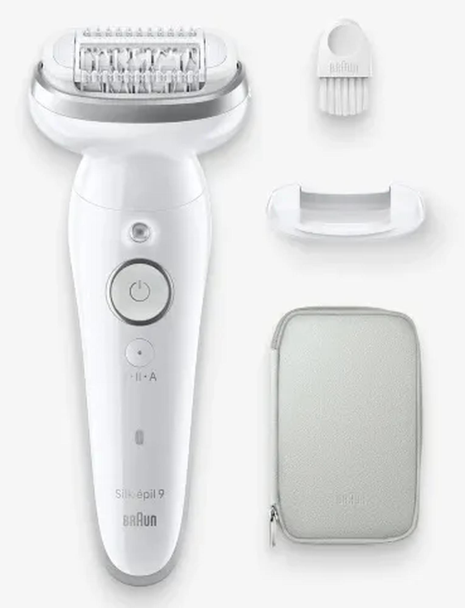 Braun Silk-ä©pil 9 Flex 9-011 -epilaattori, harmaa, valkoinen