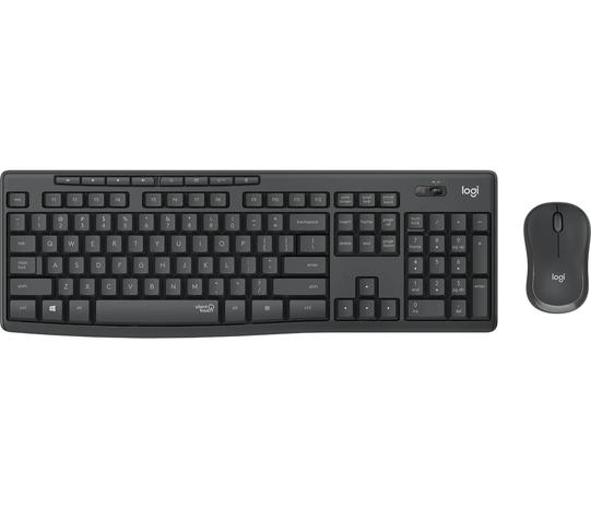 MK295 Silent Wireless Combo GRAPHITE PTG