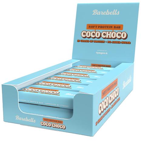 12 x Barebells Soft Protein Bar 55 g Coco Choco