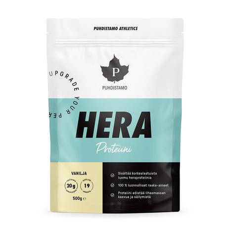 Puhdistamo Athletics, heraproteiini 500 g