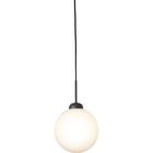 Nuura Apiales 1 Riippuvalaisin 200 Mm / Opal - Kattolamput Lasi Satin Black - 2053008