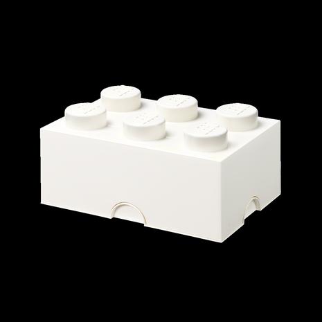 LEGO Storage brick 6 - WHITE