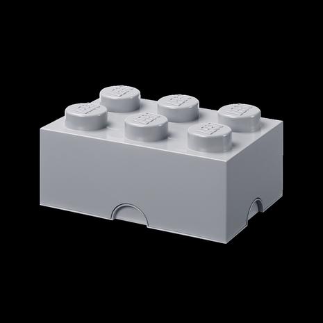 LEGO Storage brick 6 - MEDIUM STONE GREY – kuva 2/4