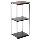 Maze Mixrack Hylly S Tammiviilu / - Sivupöydät & Apupöydät Teräs Musta - 704101