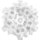 SLAMP Clizia Mama Non Mama Seinä-kattovalaisin 53 Cm - Katon kiinnityslaite CristalflexÂ® Valkoinen - CLICM00MNM00000000EU