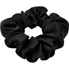 Lenoites Mulberry Silk Scrunchie – Black