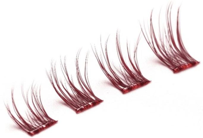 Blik Self-Stick Lash Clusters - Burgundy 0.1