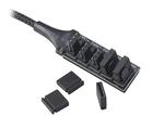 Akasa FLEXA FP5H - fan Virranjakaja - 4 pin PWM to 4 pin PWM - 30 cm