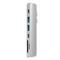 Satechi Aluminium USB-C Pro Hub -adapteri, Hopea – kuva 5