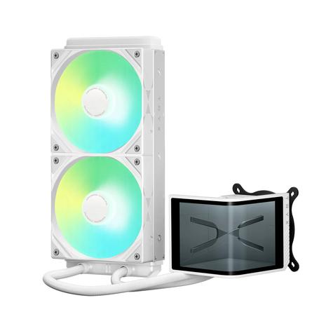 Tryx PANORAMA SE 240 mm white - CPU Vesijäähdytys - Max 28 dBA