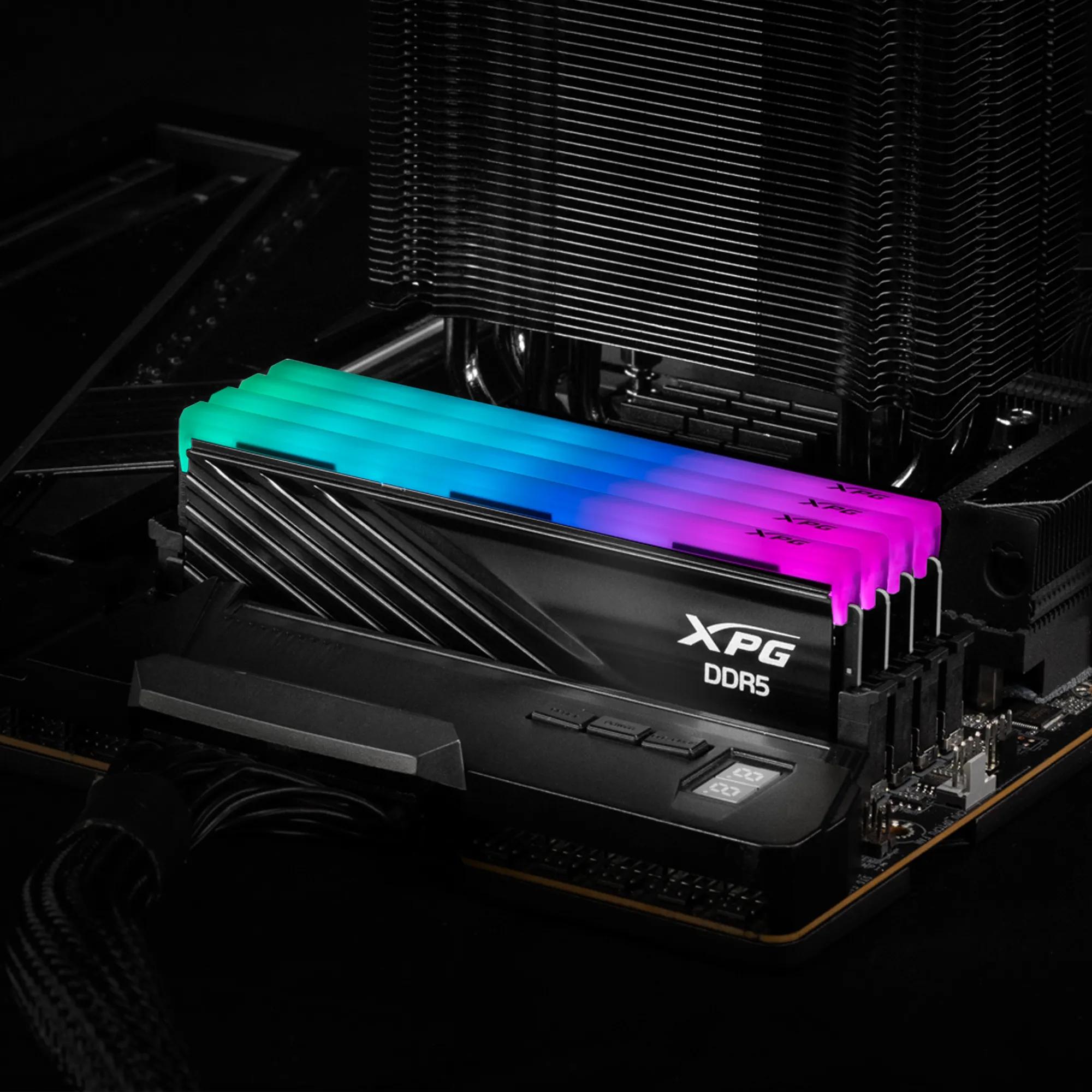 A-Data XPG Lancer Blade RGB DDR5-6000 - 32GB - CL36 - Dual Channel (2 pcs) - AMD EXPO & Intel XMP - Musta