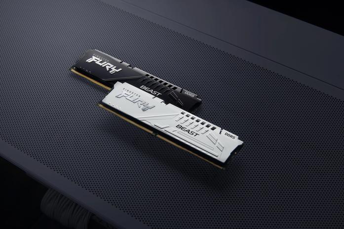 Kingston FURY Beast DDR5-6000 - 16GB - CL36 - Single Channel (1 pcs) - AMD EXPO - Valkoinen