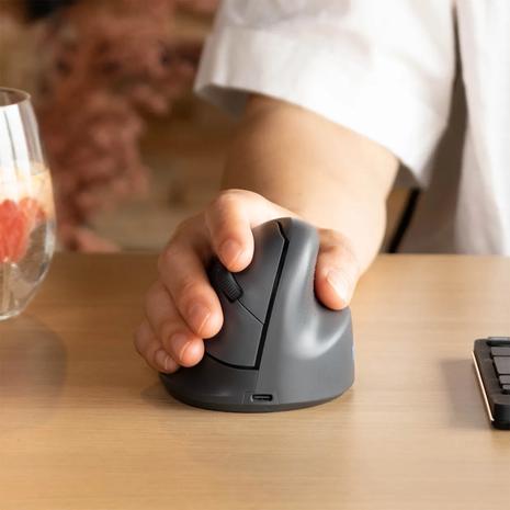 R-Go Tools HE Ergonomic Basic Mouse (RGOHEBAMRWL), langaton pystyhiiri – kuva 6/8