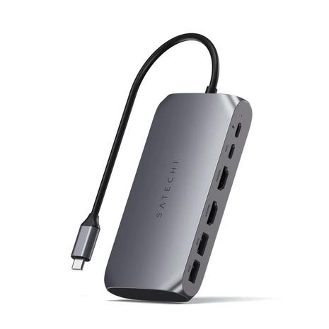Satechi USB-C Multimedia M1 -adapteri, Tähtiharmaa