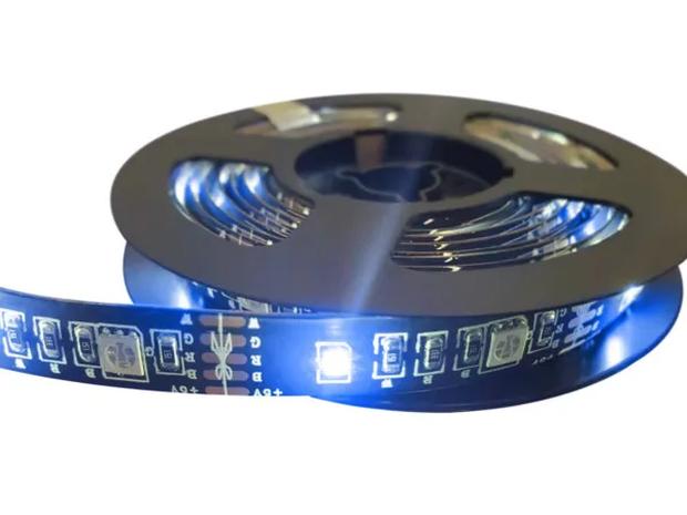 Deltaco Smart LED-lista, RGB ja USB, 2 m