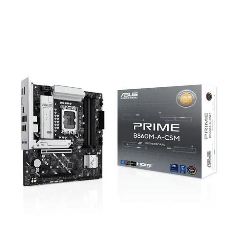 ASUS PRIME B860M-A-CSM Emolevy - Intel B860 - Intel LGA1851 socket - DDR5 RAM - Micro-ATX