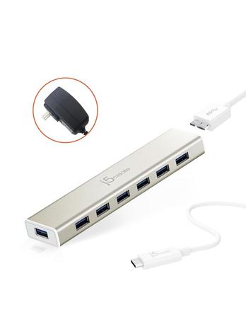 USB-C 7- PORT HUB - EU/UK