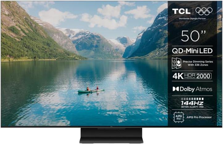 TCL 50MQLED85K (50"), QLED-televisio – kuva 2/3