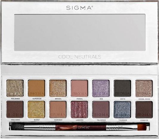 Sigma Beauty Cool Neutrals Eyeshadow Palette - 16 g – kuva 3/3