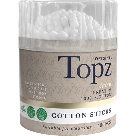 Topz Cosmetics Cotton Sticks Designed