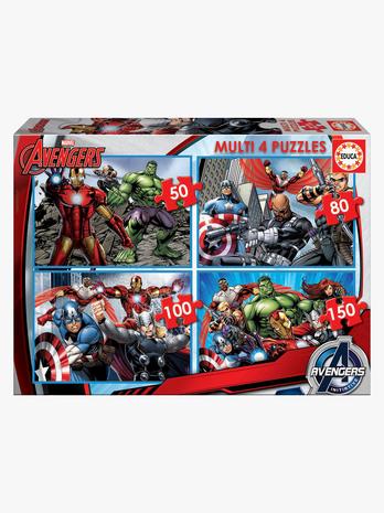 Educa Multi 4 Avengers, 50-80-100-150
