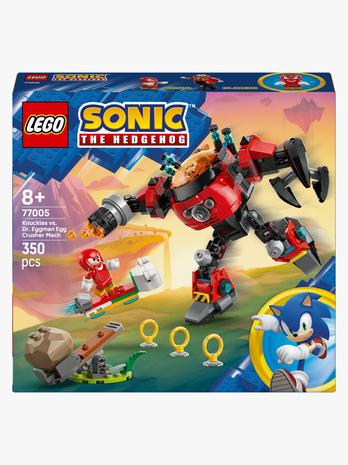 LEGO Sonic 77005 Knuckles vastaan Dr. Eggman ja Egg Crusher ?robotti